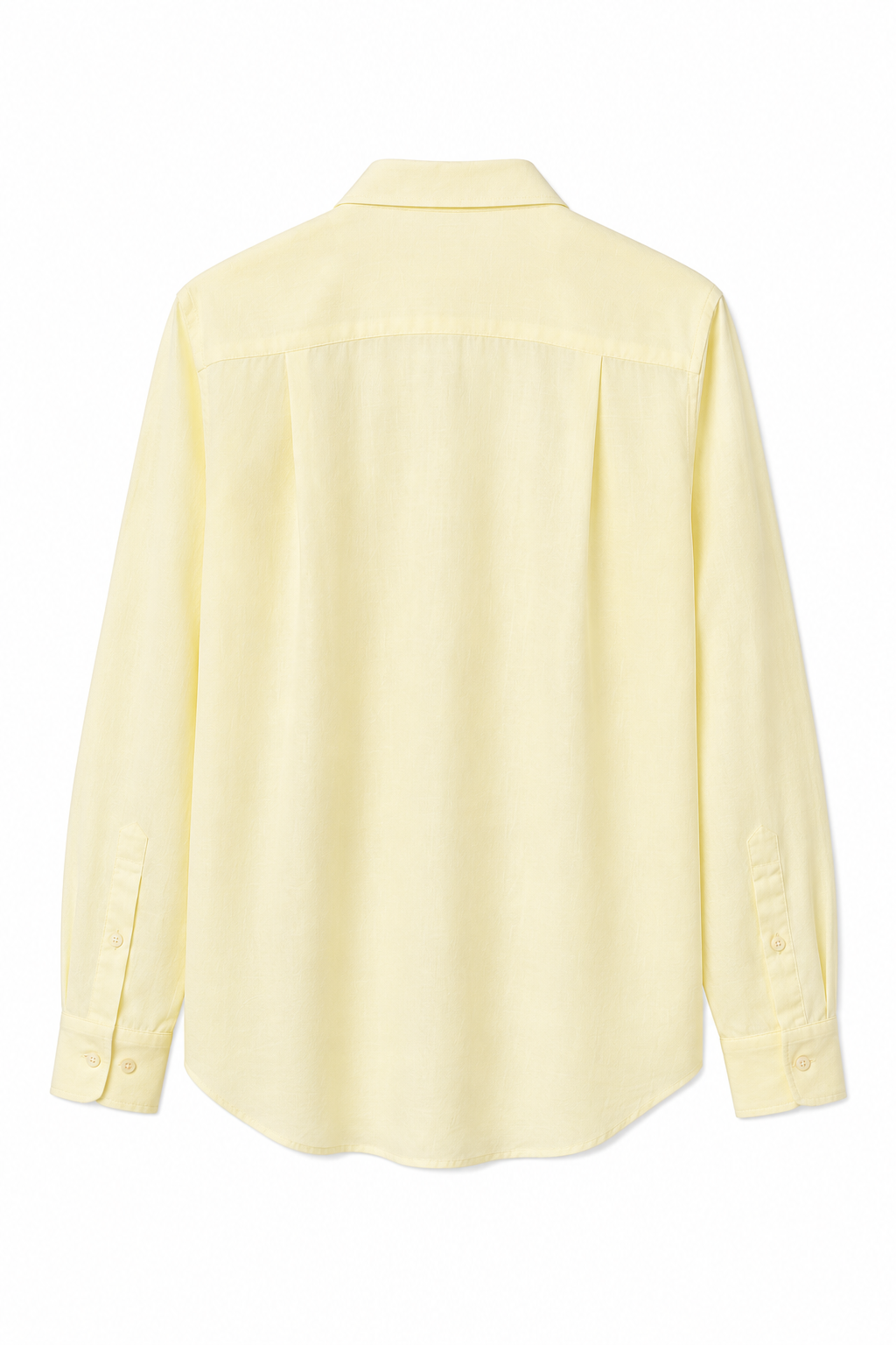 Flamingo Linen Shirt – Lemon